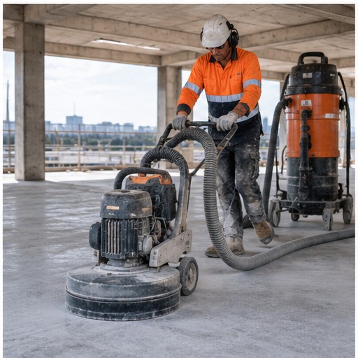 Concrete grinding